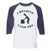 Heavy Cotton Three-Quarter Raglan Sleeve Baseball T-Shirt Thumbnail