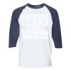 Heavy Cotton Three-Quarter Raglan Sleeve Baseball T-Shirt Thumbnail