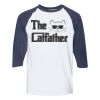 Heavy Cotton Three-Quarter Raglan Sleeve Baseball T-Shirt Thumbnail