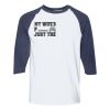 Heavy Cotton Three-Quarter Raglan Sleeve Baseball T-Shirt Thumbnail