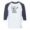 Heavy Cotton Three-Quarter Raglan Sleeve Baseball T-Shirt Thumbnail