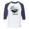 Heavy Cotton Three-Quarter Raglan Sleeve Baseball T-Shirt Thumbnail