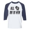 Heavy Cotton Three-Quarter Raglan Sleeve Baseball T-Shirt Thumbnail