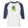 Heavy Cotton Three-Quarter Raglan Sleeve Baseball T-Shirt Thumbnail