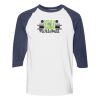 Heavy Cotton Three-Quarter Raglan Sleeve Baseball T-Shirt Thumbnail