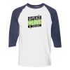 Heavy Cotton Three-Quarter Raglan Sleeve Baseball T-Shirt Thumbnail