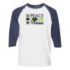 Heavy Cotton Three-Quarter Raglan Sleeve Baseball T-Shirt Thumbnail