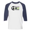 Heavy Cotton Three-Quarter Raglan Sleeve Baseball T-Shirt Thumbnail