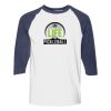 Heavy Cotton Three-Quarter Raglan Sleeve Baseball T-Shirt Thumbnail