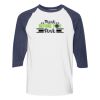 Heavy Cotton Three-Quarter Raglan Sleeve Baseball T-Shirt Thumbnail