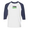 Heavy Cotton Three-Quarter Raglan Sleeve Baseball T-Shirt Thumbnail