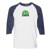 Heavy Cotton Three-Quarter Raglan Sleeve Baseball T-Shirt Thumbnail