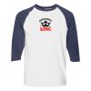 Heavy Cotton Three-Quarter Raglan Sleeve Baseball T-Shirt Thumbnail