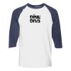 Heavy Cotton Three-Quarter Raglan Sleeve Baseball T-Shirt Thumbnail